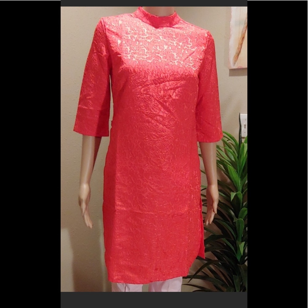 Lace overlay Tunic From Vietnam
